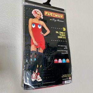 *NEW* Pac Man Costume | Blinky Tube Dress | S/M
